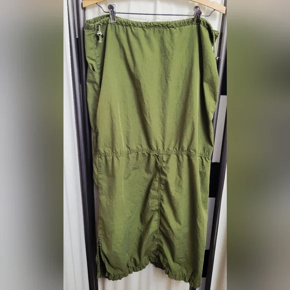 XCVI Women's Olive Green Cargo Skirt | Size Medium - Picture 2 of 6